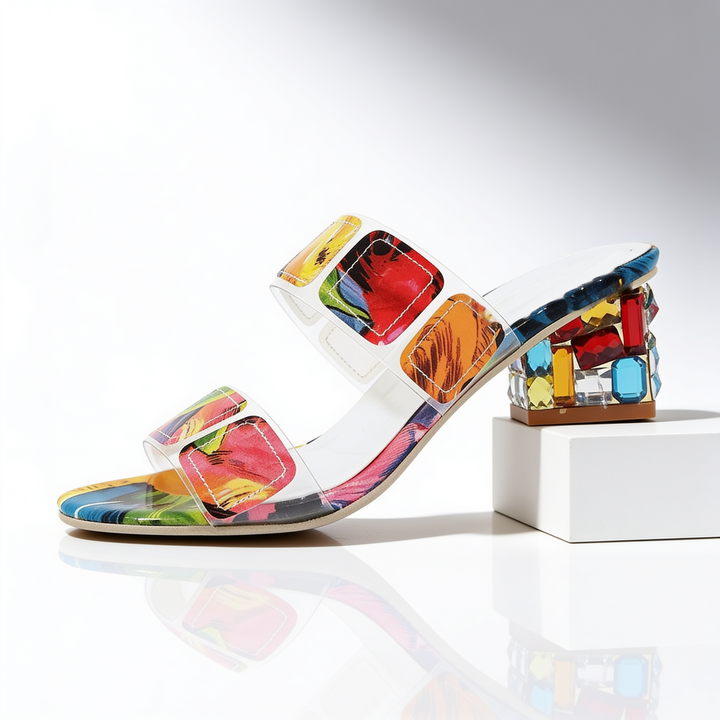 Odette™  Jewel Heel Sandals