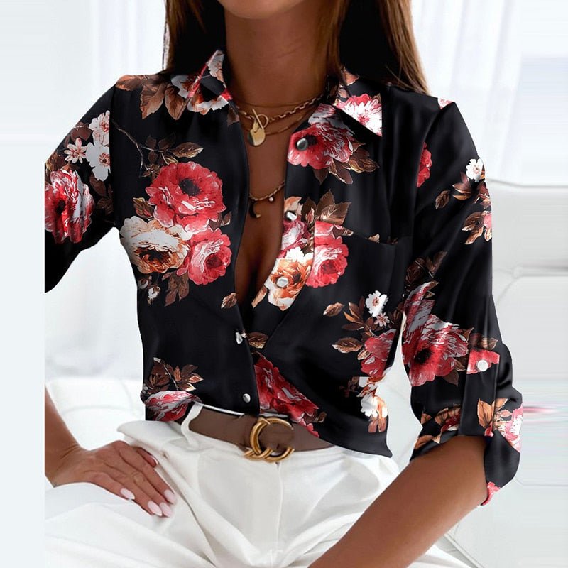 Abigail | Abstract Graphic Print Shirt
